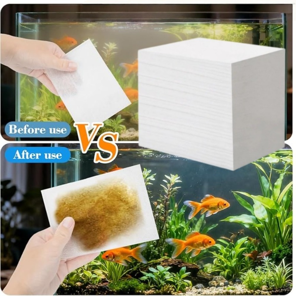 Aquarium Fish Yellow - 50pcs Fish Tank Absorbing Impurity Removing