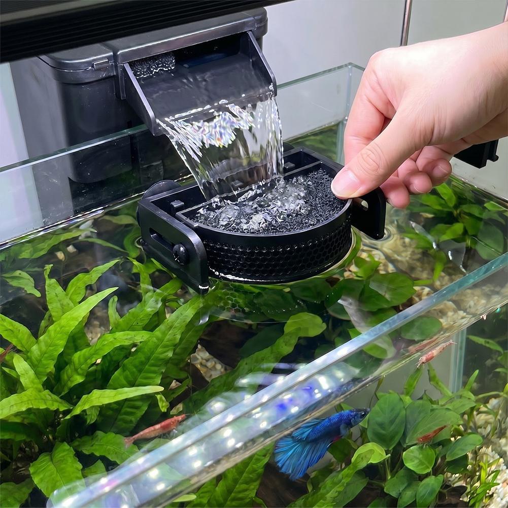 Aquarium Fish Waste Collector - ﻿ Premium Aquarium Filter Baffle with