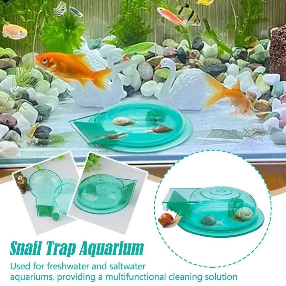 Aquarium Fish Trap - Freshwater Saltwater Aquarium Snail Trap Effective