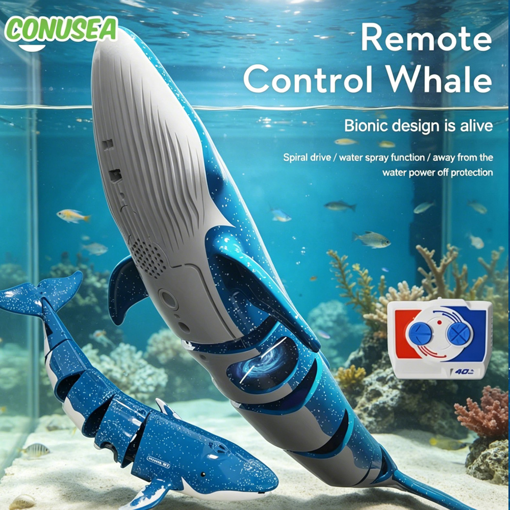 Aquarium Fish Shark - RC submarine Underwater Whales Remote Control