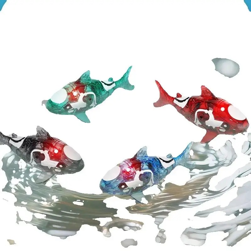 Aquarium Fish Shark - Electric Pet Shark Toy, Sensory Light-Up