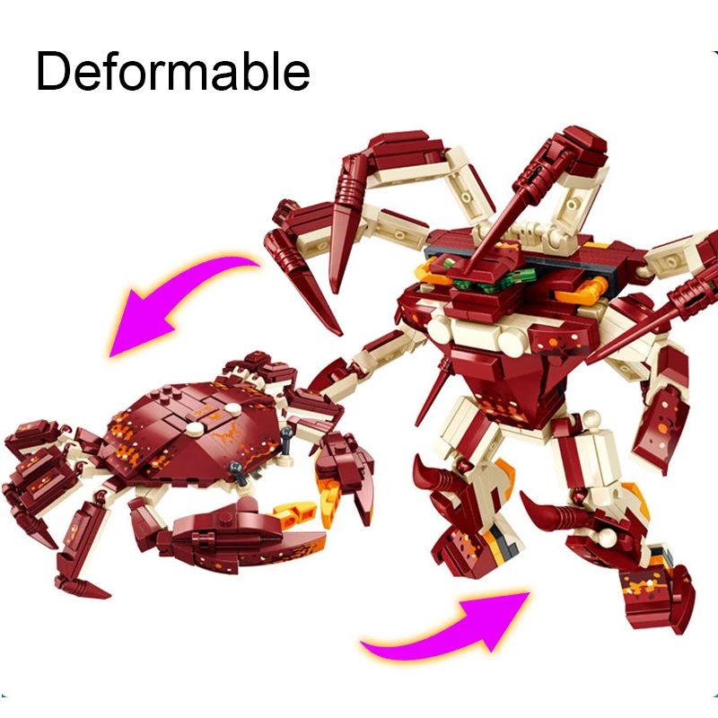 Creative Assembly Crab Ocean A - đánh giá và giá Aquarium Fish Lego