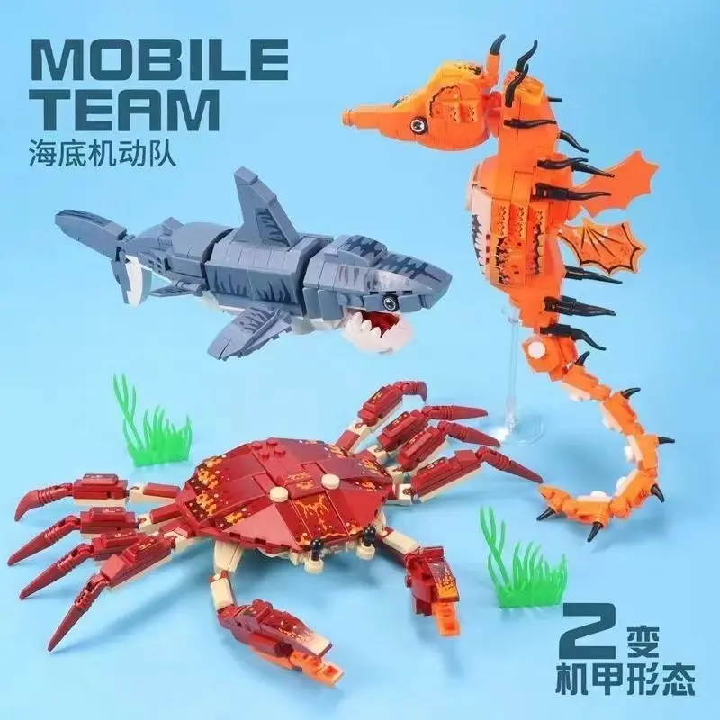 Creative Assembly Crab Ocean A - đánh giá và giá Aquarium Fish Lego
