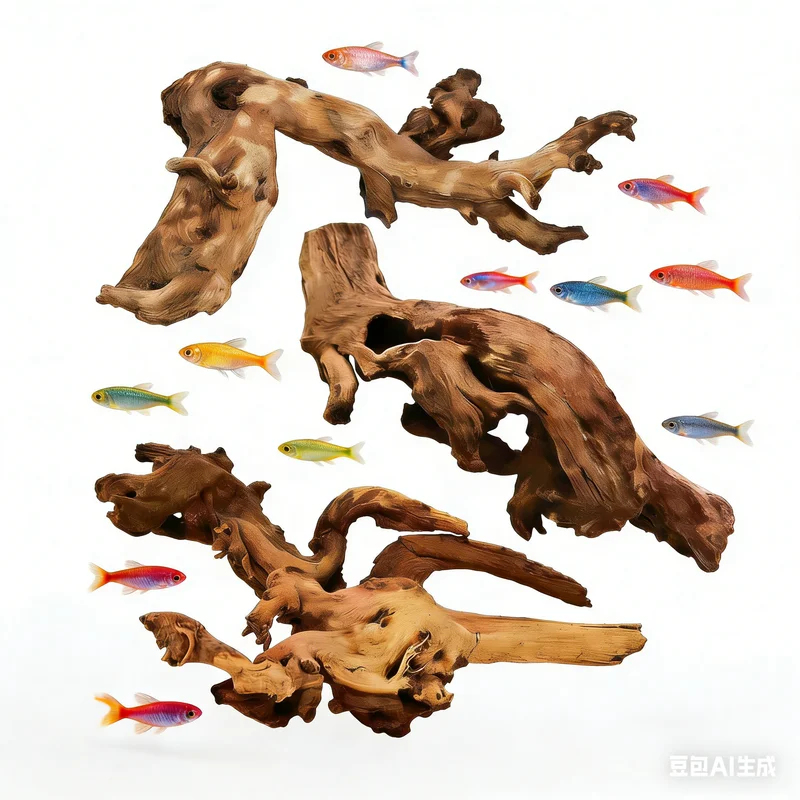 Natural Driftwood for Aquarium - đánh giá và giá Aquarium Fish Cichlid
