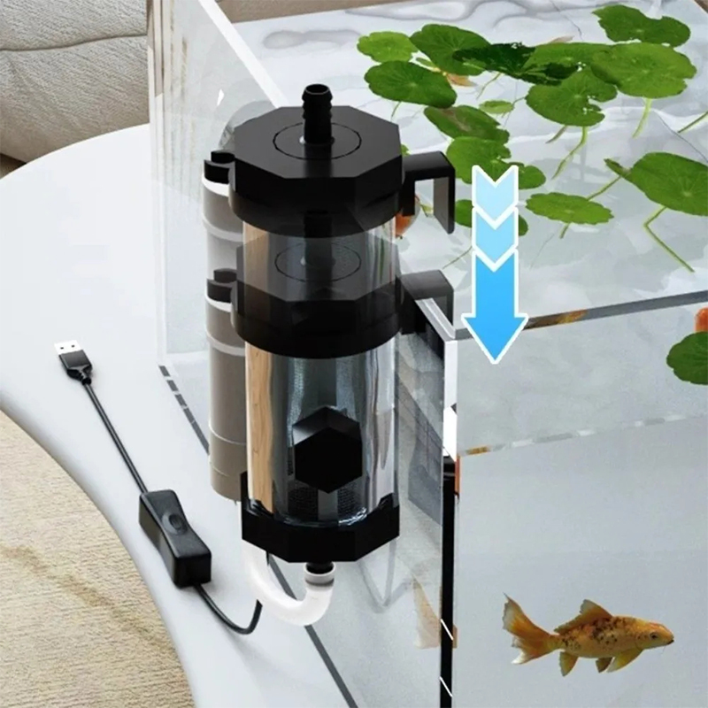 USB Electric Fish Tank Fecal S - đánh giá và giá Aquarium Fish Waste Collector