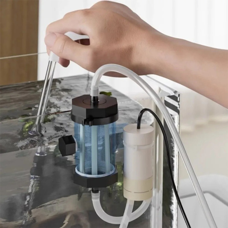 USB Electric Fish Tank Fecal S - đánh giá và giá Aquarium Fish Waste Collector