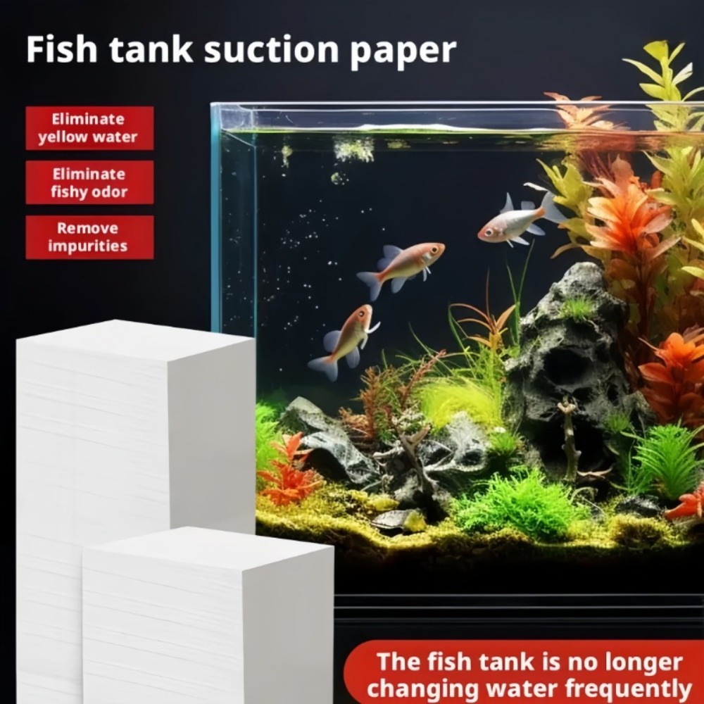 50pcs Fish Tank Absorbing Impu - đánh giá và giá Aquarium Fish Yellow
