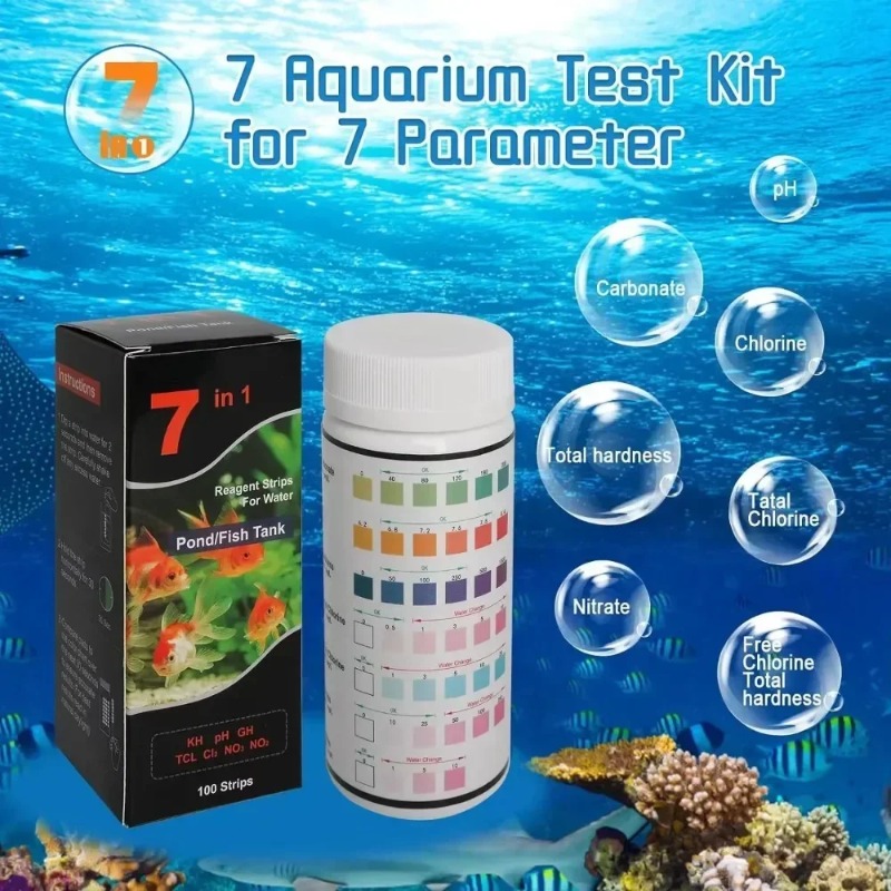 Aquarium Test Strip  Freshwate - đánh giá và giá Aquarium Test Kit