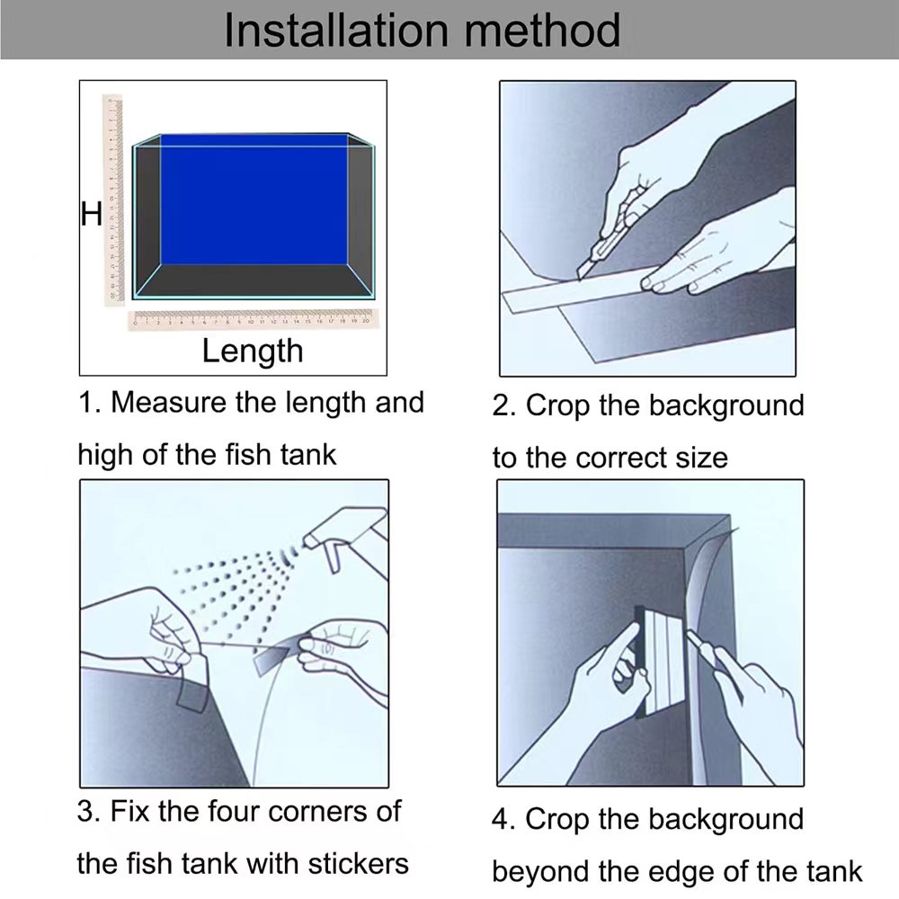 Nền Cho Bể Cá 3d Dán Poster Cá - đánh giá và giá Aquarium Fish Cichlid