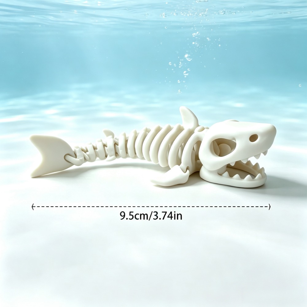 Shark Skeleton Aquarium Decor  - đánh giá và giá Aquarium Fish Shark