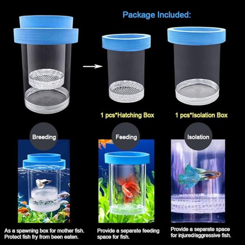 Floating Fish Breeding Isolati - đánh giá và giá Aquarium Fish Accessories