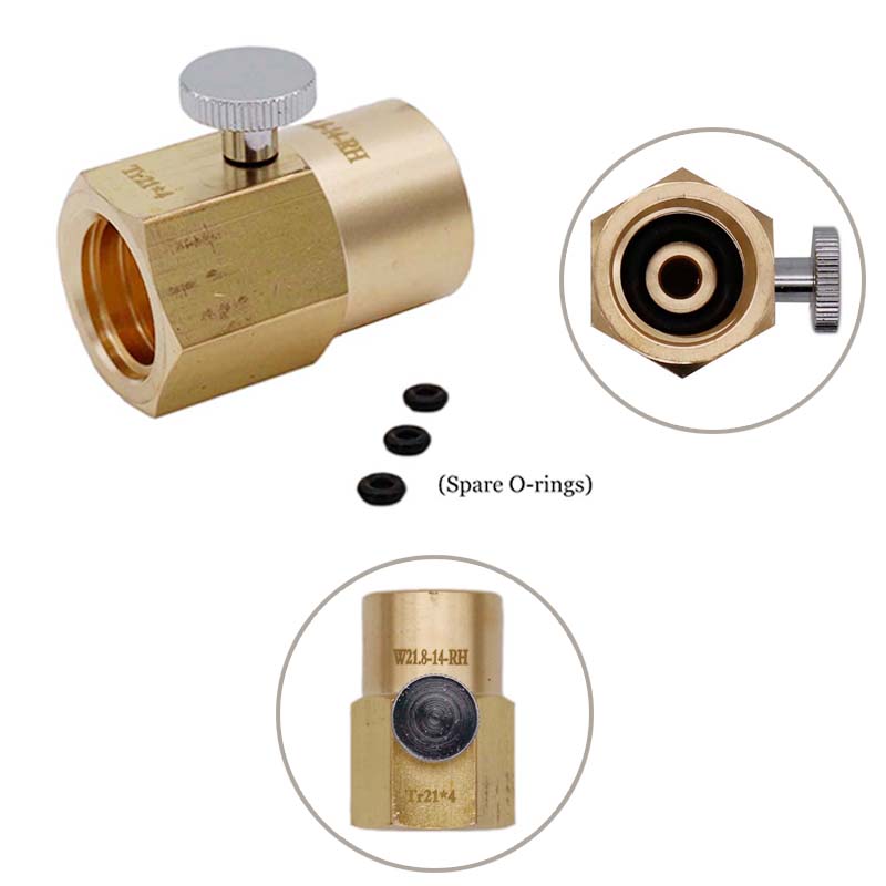 Soda Bình CO2 Đổ Adapter Soda  - đánh giá và giá Aquarium Fish Shark