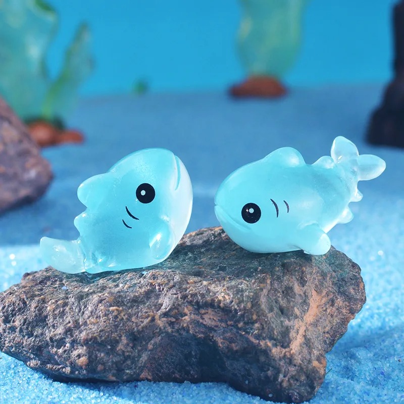 4pcs Luminous Shark Ornament S - đánh giá và giá Aquarium Fish Shark