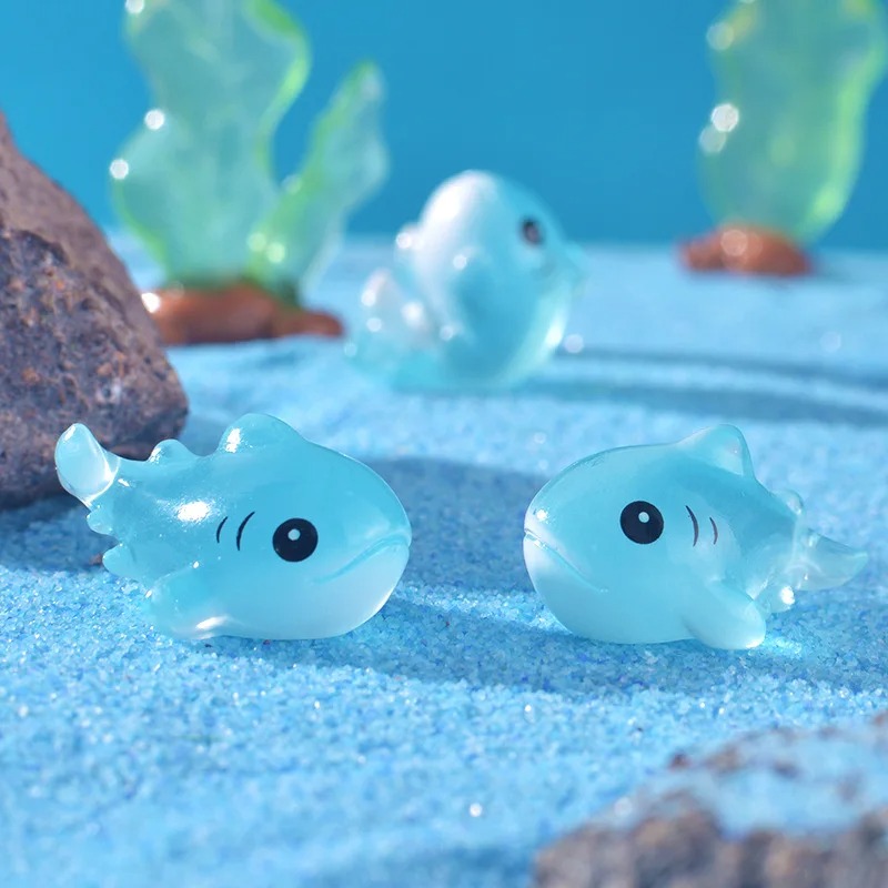 4pcs Luminous Shark Ornament S - đánh giá và giá Aquarium Fish Shark