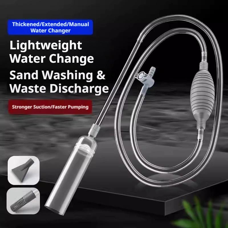 Manual Aquarium Siphon Fish Ta - đánh giá và giá Aquarium Fish Waste Collector