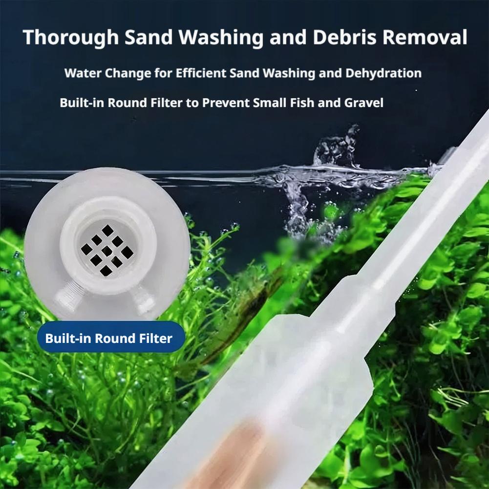 Manual Aquarium Siphon Fish Ta - đánh giá và giá Aquarium Fish Waste Collector
