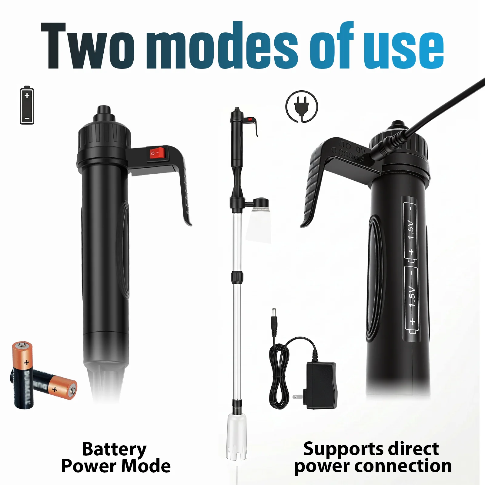 Aquarium Vacuum Gravel Cleaner - đánh giá và giá Aquarium Fish Waste Collector
