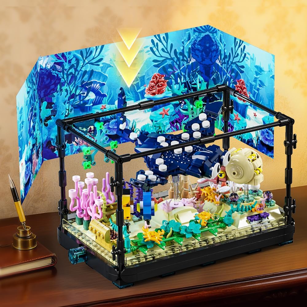 Fish Tank Building Set - Marin - đánh giá và giá Aquarium Fish Lego