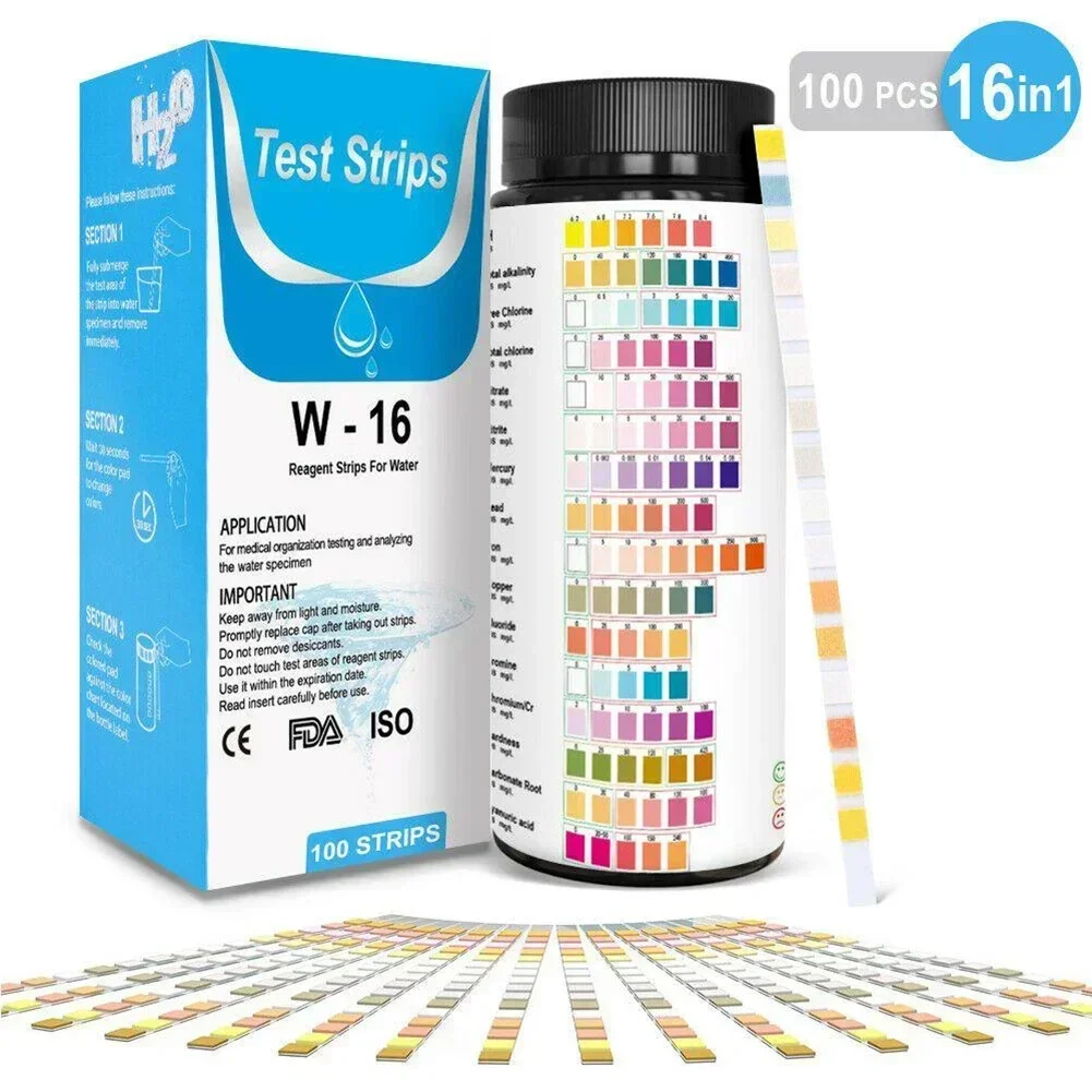 16 In 1 Drinking Water Test Ki - đánh giá và giá Aquarium Test Kit