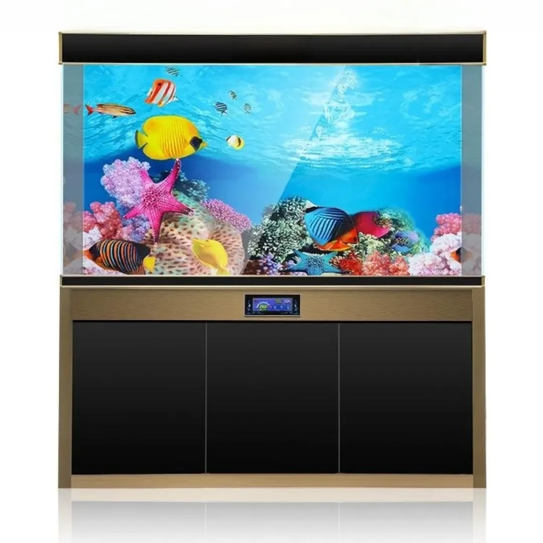 Background Aquarium 3D Sticker - đánh giá và giá Aquarium Fish Cichlid
