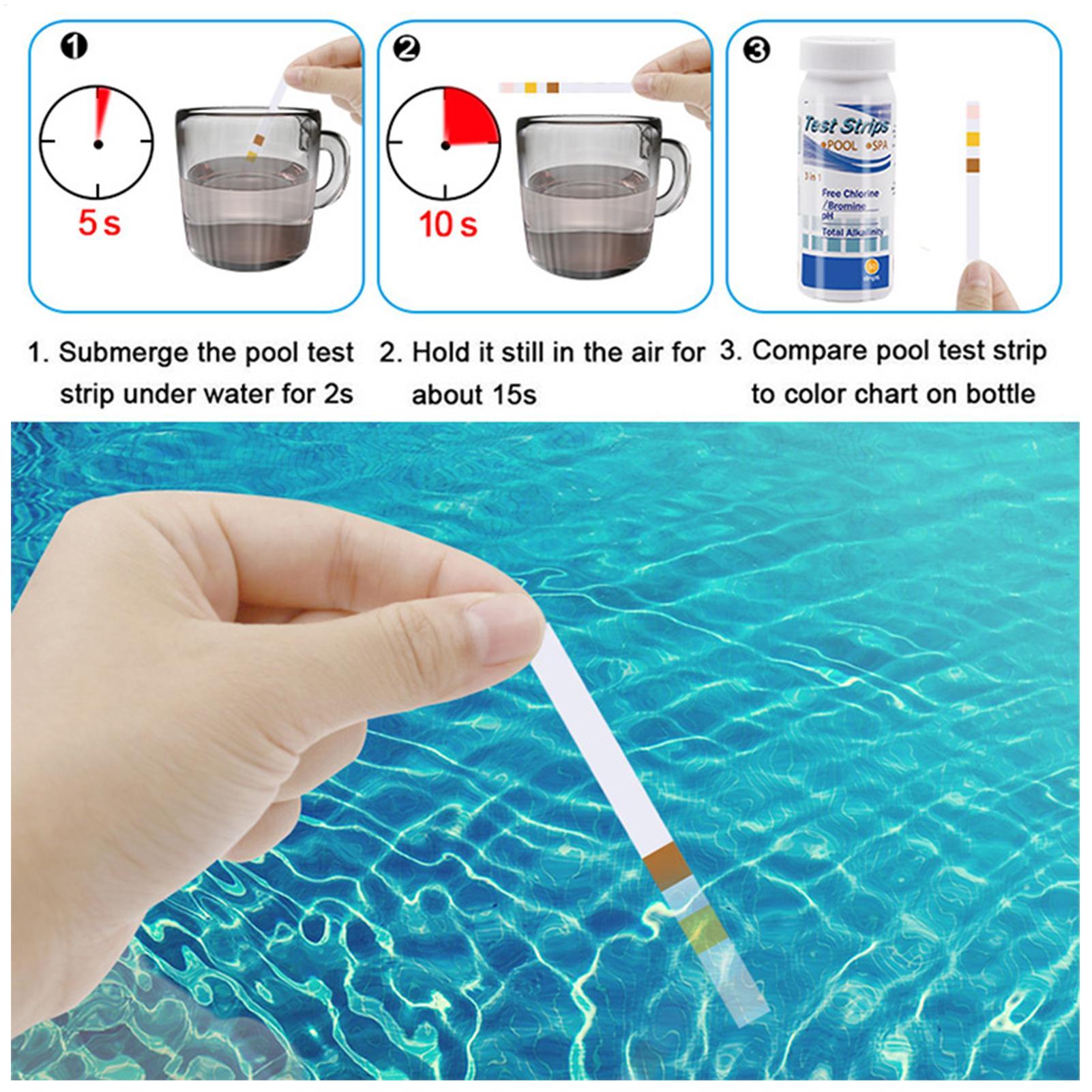 Chlorine PH Test Strips SPA Sw - đánh giá và giá Aquarium Test Kit