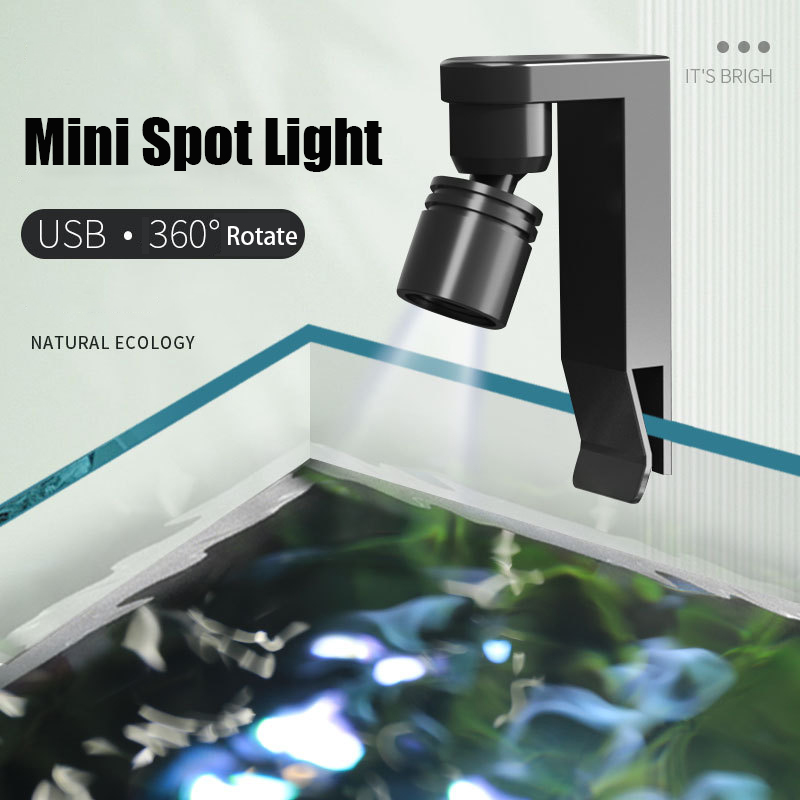USB Clamp Light Waterproof Whi - đánh giá và giá Aquarium Fish Yellow