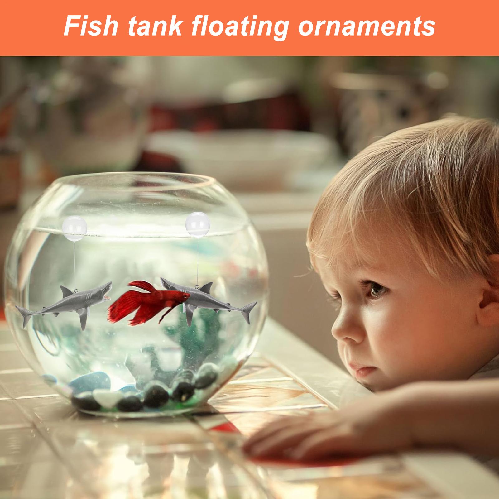 Floating Shark Aquarium Landsc - đánh giá và giá Aquarium Fish Shark