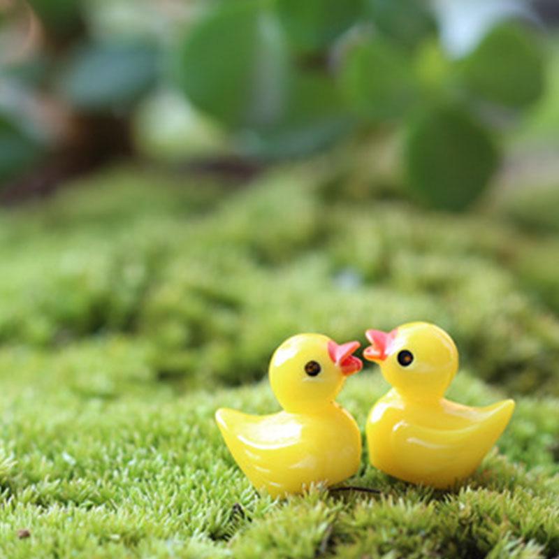 Cute Mini Yellow Duck Floating - đánh giá và giá Aquarium Fish Yellow