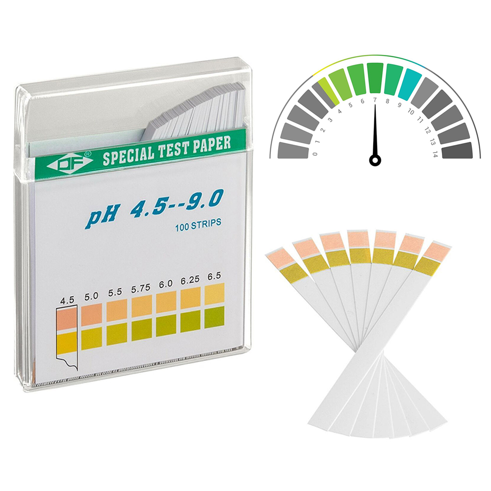 100Pcs PH Paper Strips Kit Hou - đánh giá và giá Aquarium Test Kit