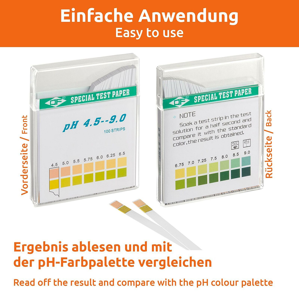 100Pcs PH Paper Strips Kit Hou - đánh giá và giá Aquarium Test Kit