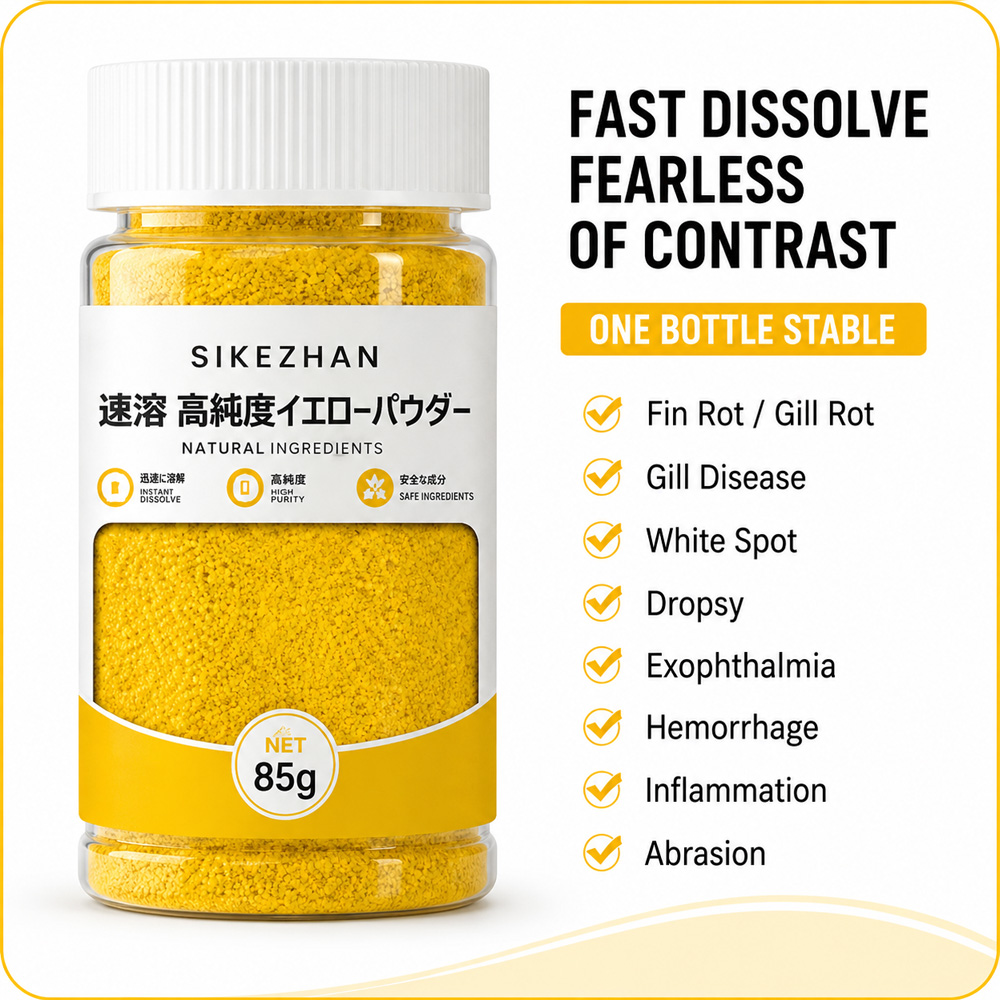 230g Quick Dissolve Yellow Aqu - đánh giá và giá Aquarium Fish Yellow