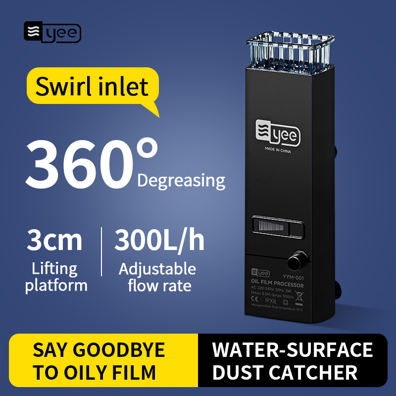 3W Aquarium Surface Oil Skimme - đánh giá và giá Aquarium Fish Waste Collector