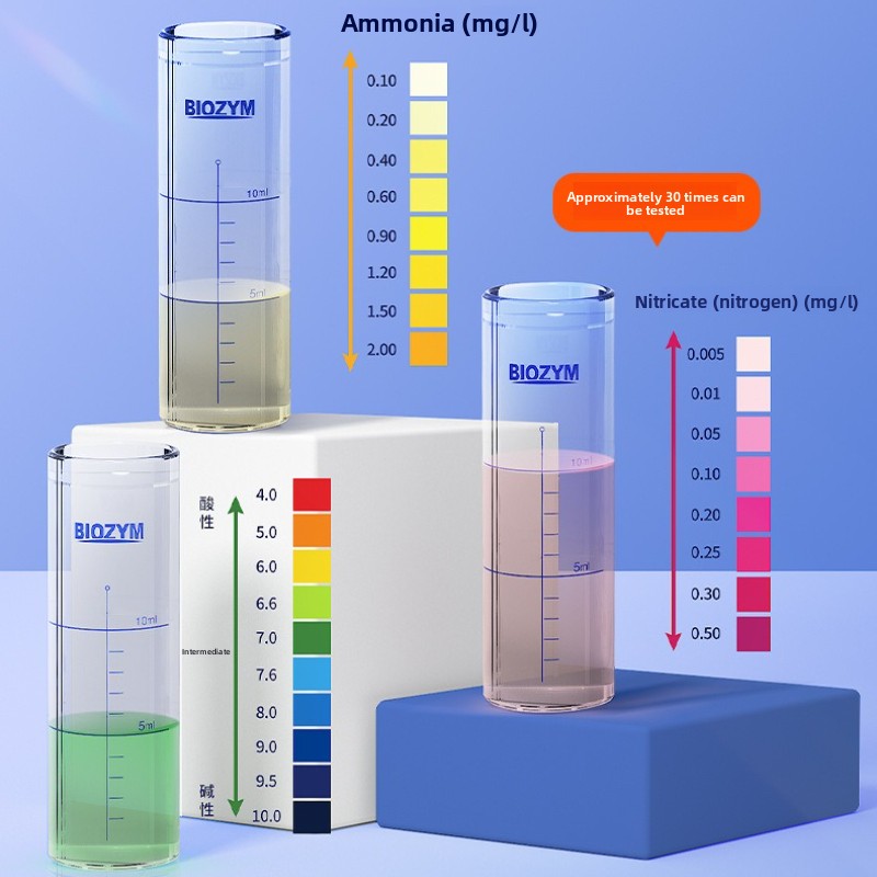 BIOZYM Aquarium Test Kit-Nitri - đánh giá và giá Aquarium Test Kit
