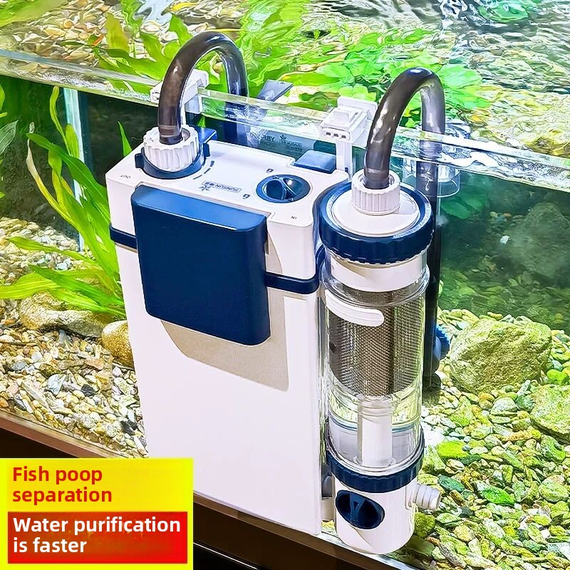 SUNSUN new fish tank filter YB - đánh giá và giá Aquarium Fish Waste Collector