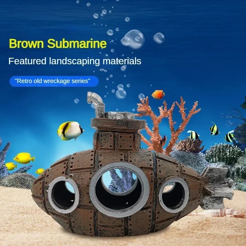 Resin Submarine Ornaments Aqua - đánh giá và giá Aquarium Fish Cichlid