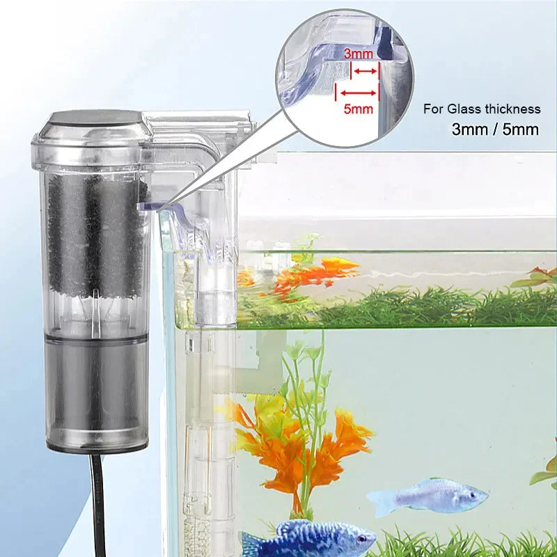New Suspended Filter For Fish  - đánh giá và giá Aquarium Fish Waste Collector