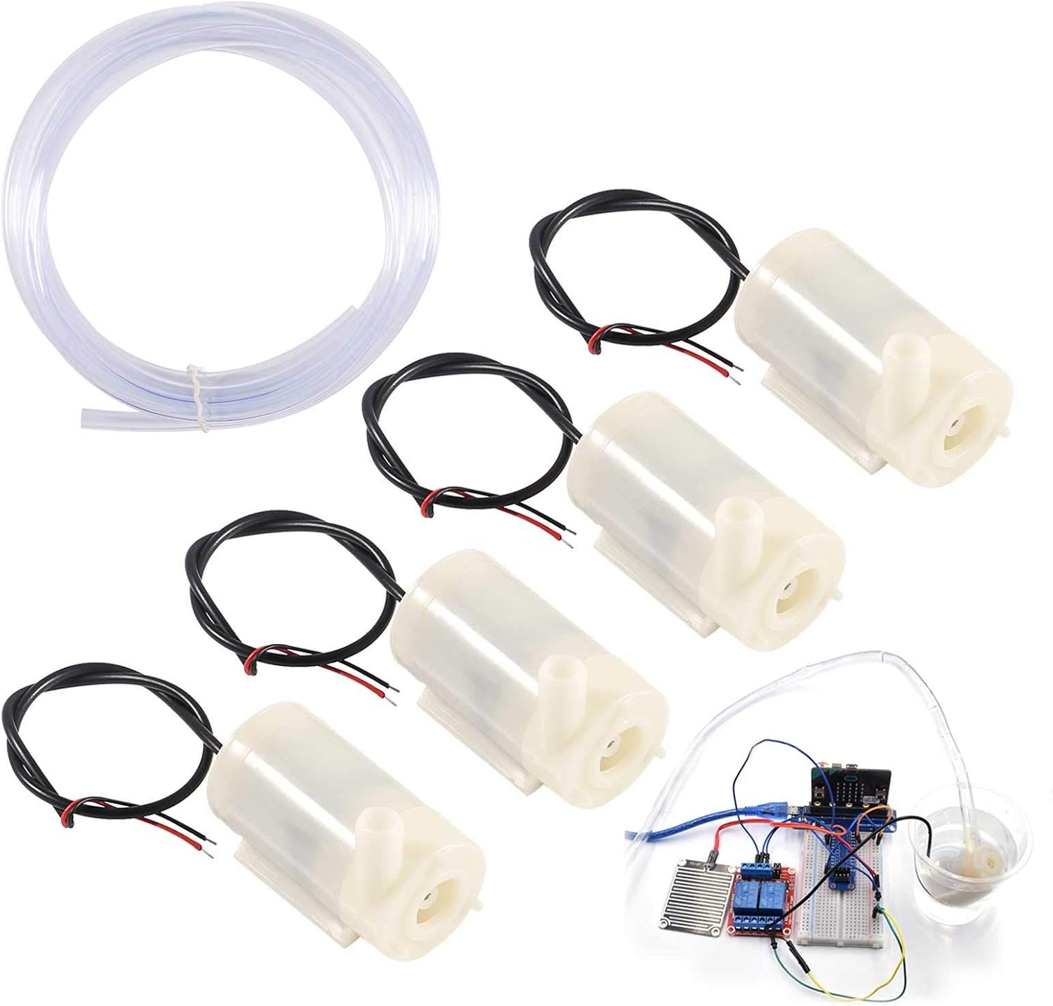 4PCS DC 3V 5V Micro Submersibl - đánh giá và giá Aquarium Fish Delivery