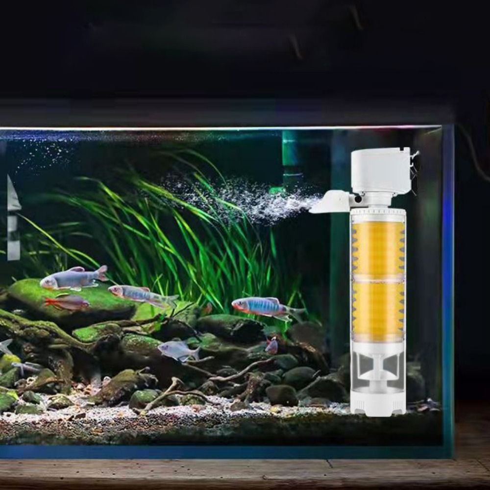 Mute Fish Tank Built-in Filter - đánh giá và giá Aquarium Fish Waste Collector