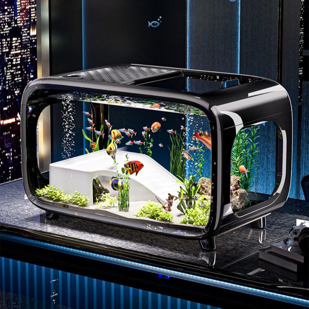 Transparent Luxury Fish Tank D - đánh giá và giá Aquarium Fish Cichlid