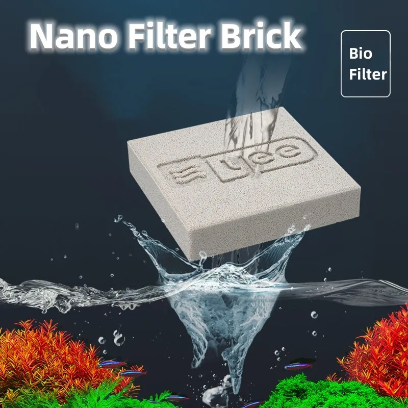 1/2pcs Fish Tank Nano Ceramic  - đánh giá và giá Aquarium Fish Lego