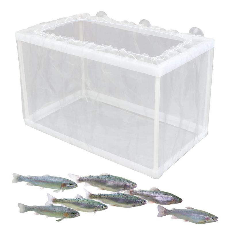 Fish Breeder Box with Suction, - đánh giá và giá Aquarium Fish Trap