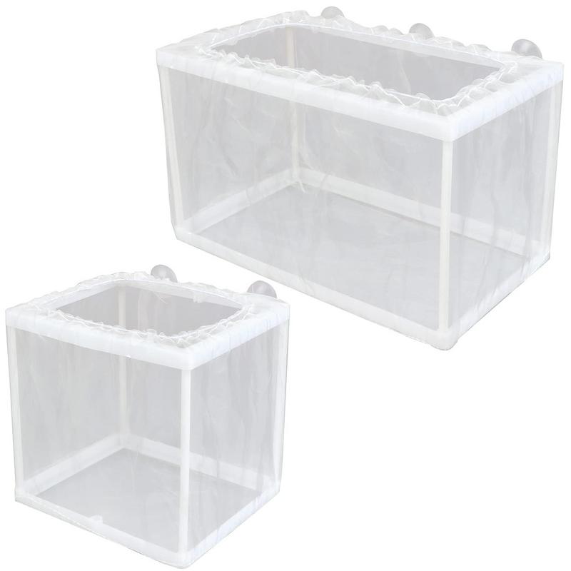 Fish Breeder Box with Suction, - đánh giá và giá Aquarium Fish Trap