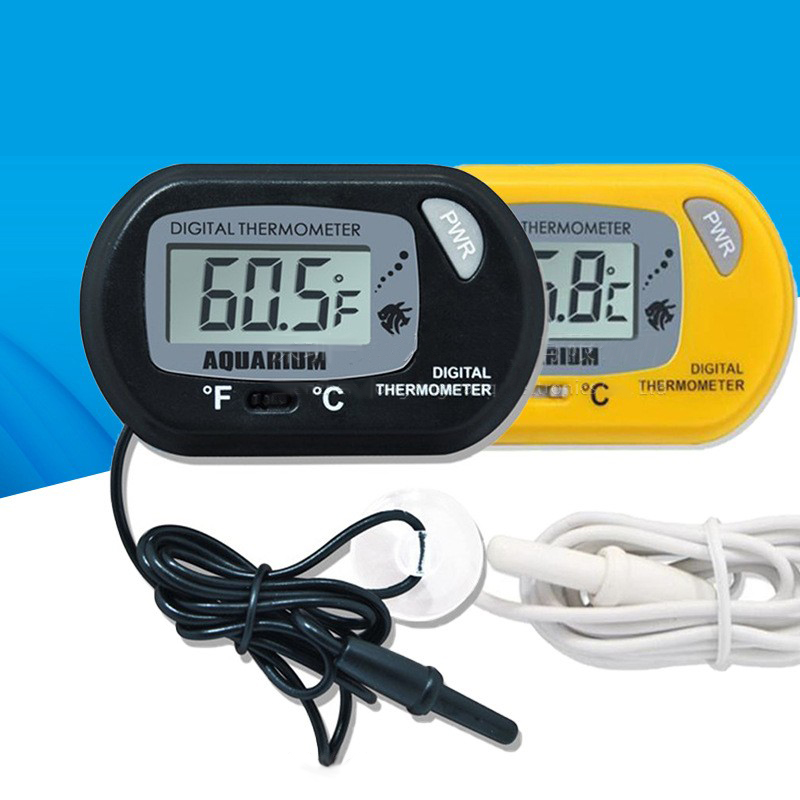 1PC 58*37mm Fish Tank Digital  - đánh giá và giá Aquarium Fish Yellow