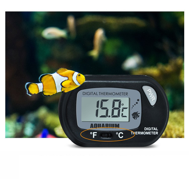 1PC 58*37mm Fish Tank Digital  - đánh giá và giá Aquarium Fish Yellow