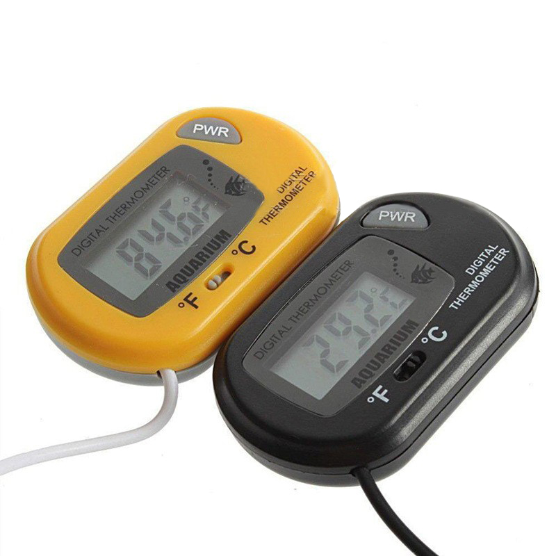1PC 58*37mm Fish Tank Digital  - đánh giá và giá Aquarium Fish Yellow