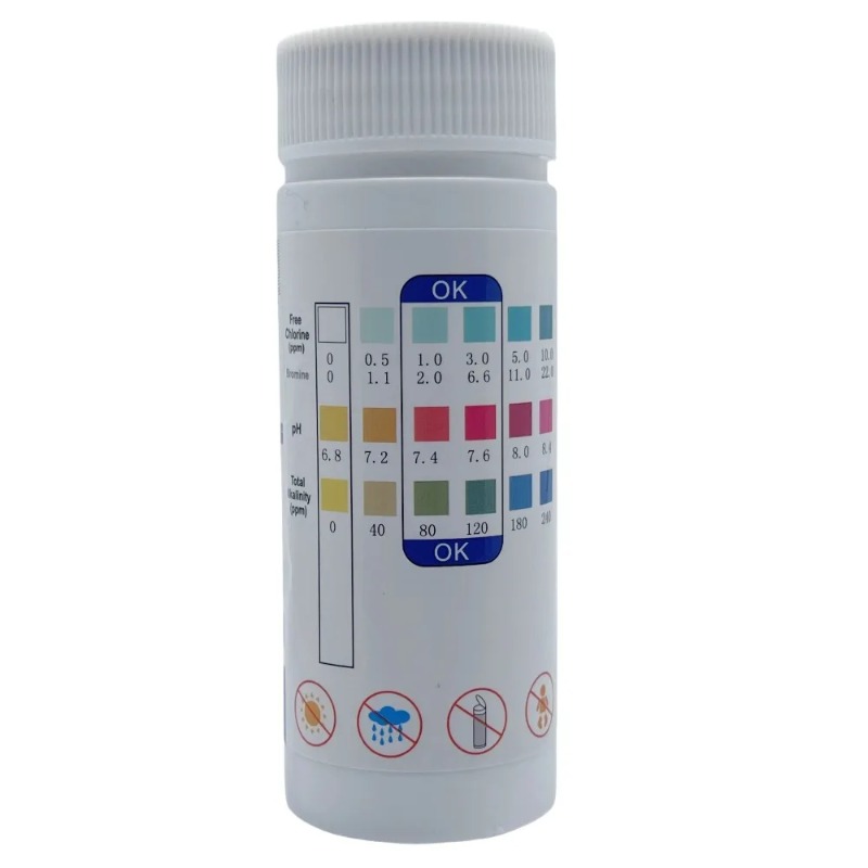 Chlorine PH Test Strips SPA Sw - đánh giá và giá Aquarium Test Kit