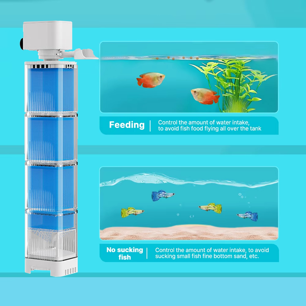 Aquarium Filter Pump Fish Tank - đánh giá và giá Aquarium Fish Waste Collector