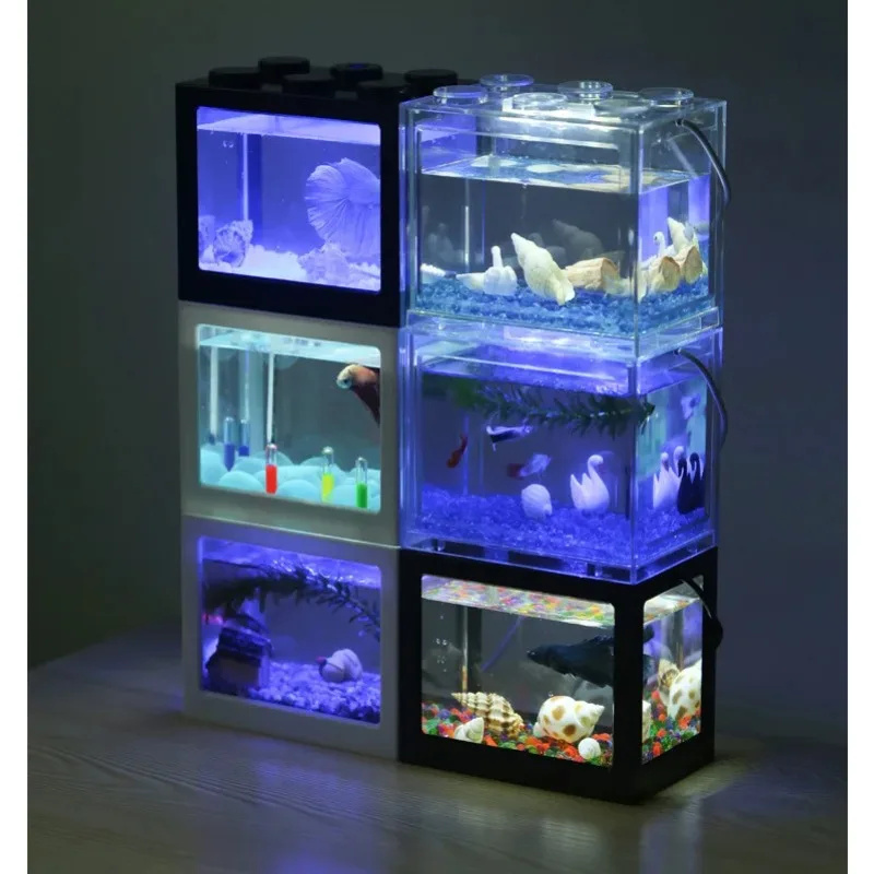 1L USB LED Desktop Mini Aquari - đánh giá và giá Aquarium Fish For Sale