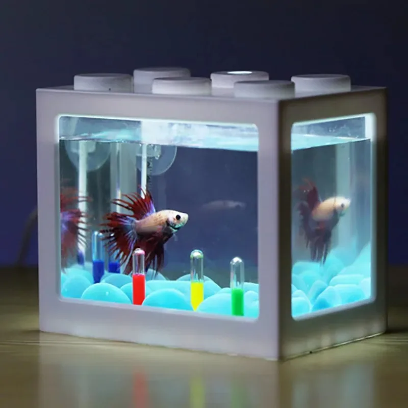 1L USB LED Desktop Mini Aquari - đánh giá và giá Aquarium Fish For Sale