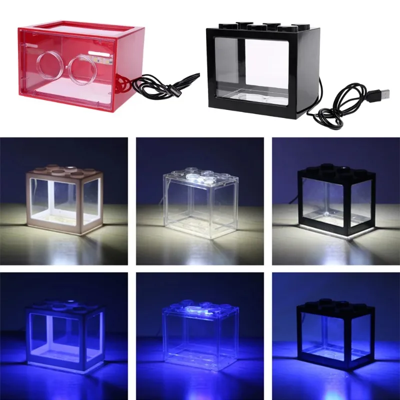 1L USB LED Desktop Mini Aquari - đánh giá và giá Aquarium Fish For Sale